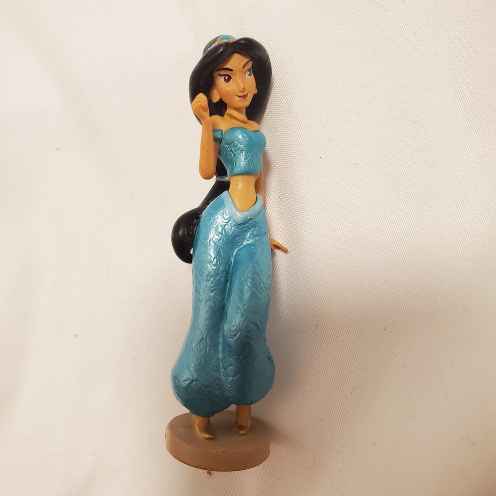 Disney Store Princess Jasmine PVC Figure Cake Topper Figurine Aladdin